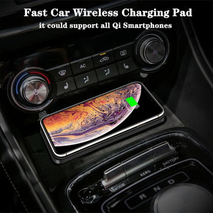 Car Wireless Charger Non-Slip Pad Silicone Fast Charging