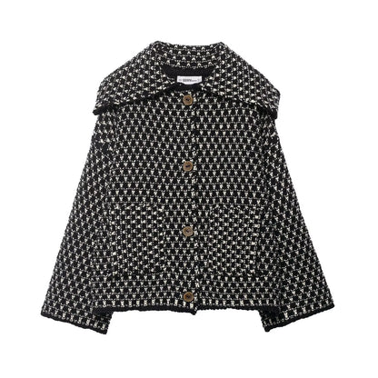 New Autumn Brown Long Sleeve Knitted Cardigans Women