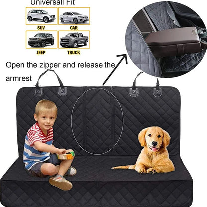 Dog car seat pad for cars trucks SUVs and other vehicles