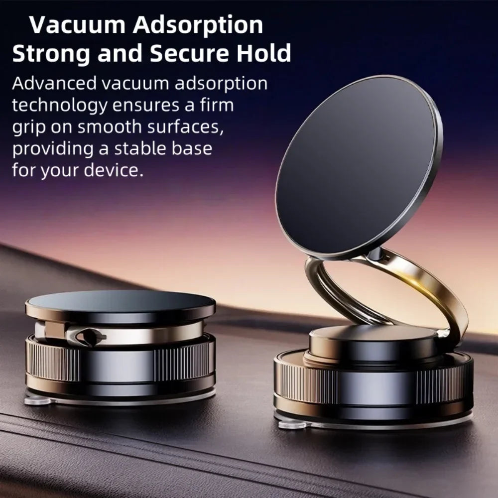 New Vacuum Magnetic Phone Holder for Car - Suction Cup
