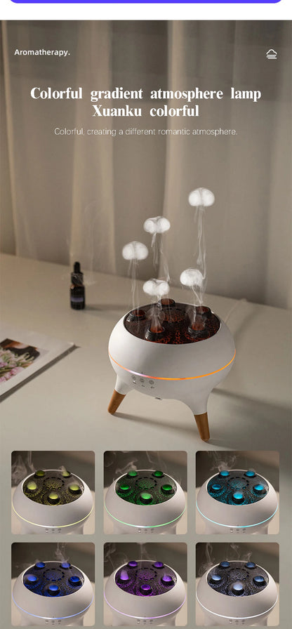 Dynamic Jellyfish Air Humidifier Essential Oil Diffuser