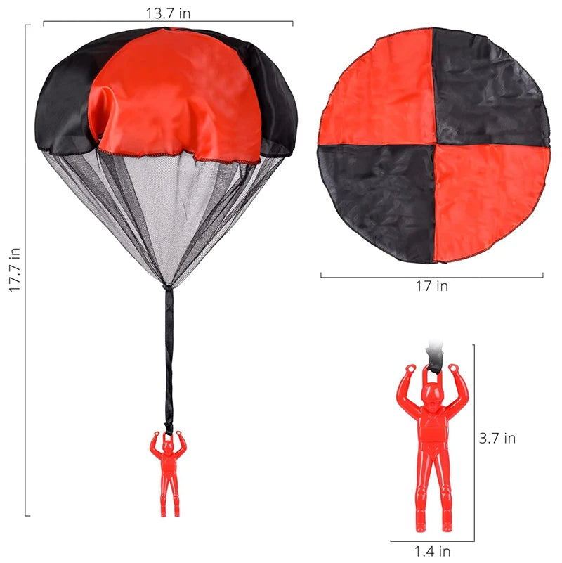 Parachute Toys for Kids Tangle Free Outdoor Flying Parachute