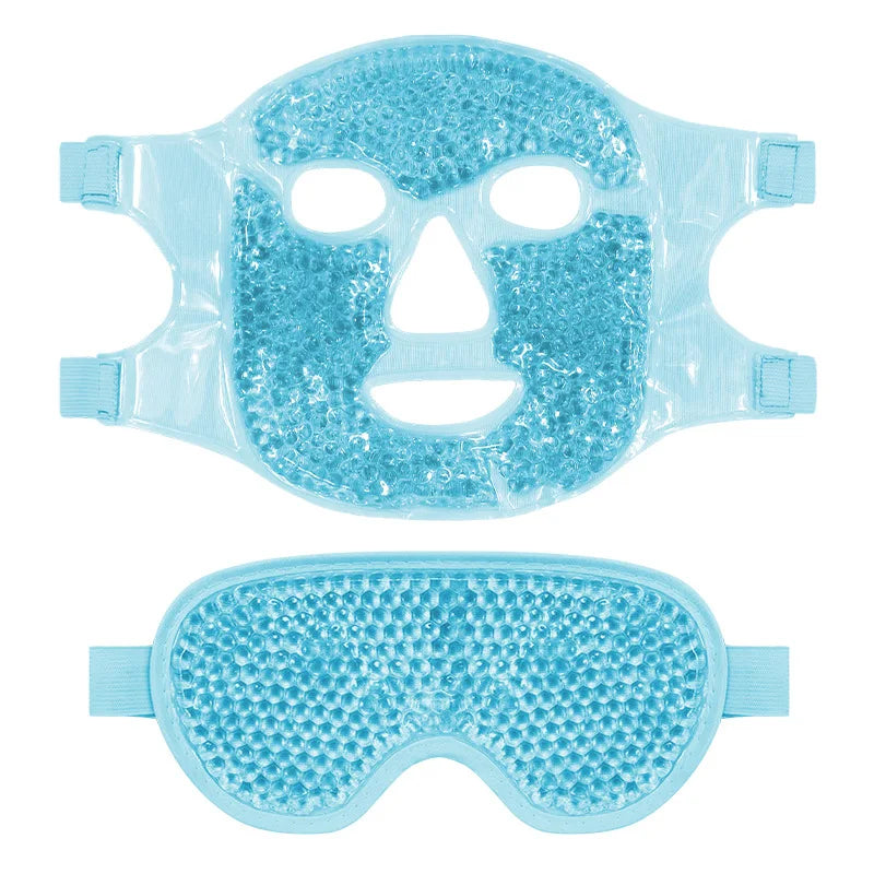 Face Cooling Mask Gel Eye Mask Ice Pack Cooling PVC Hot Cold Therapy Skin Care