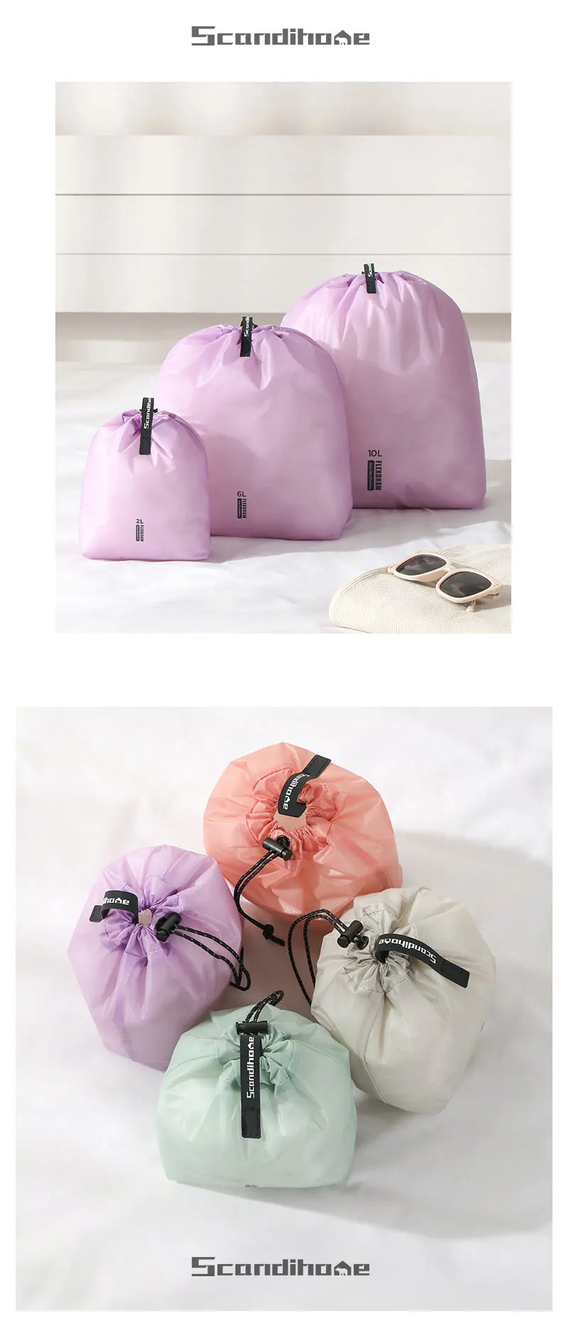 Travel Organizer Pouch with Multiple Pockets for Outdoor