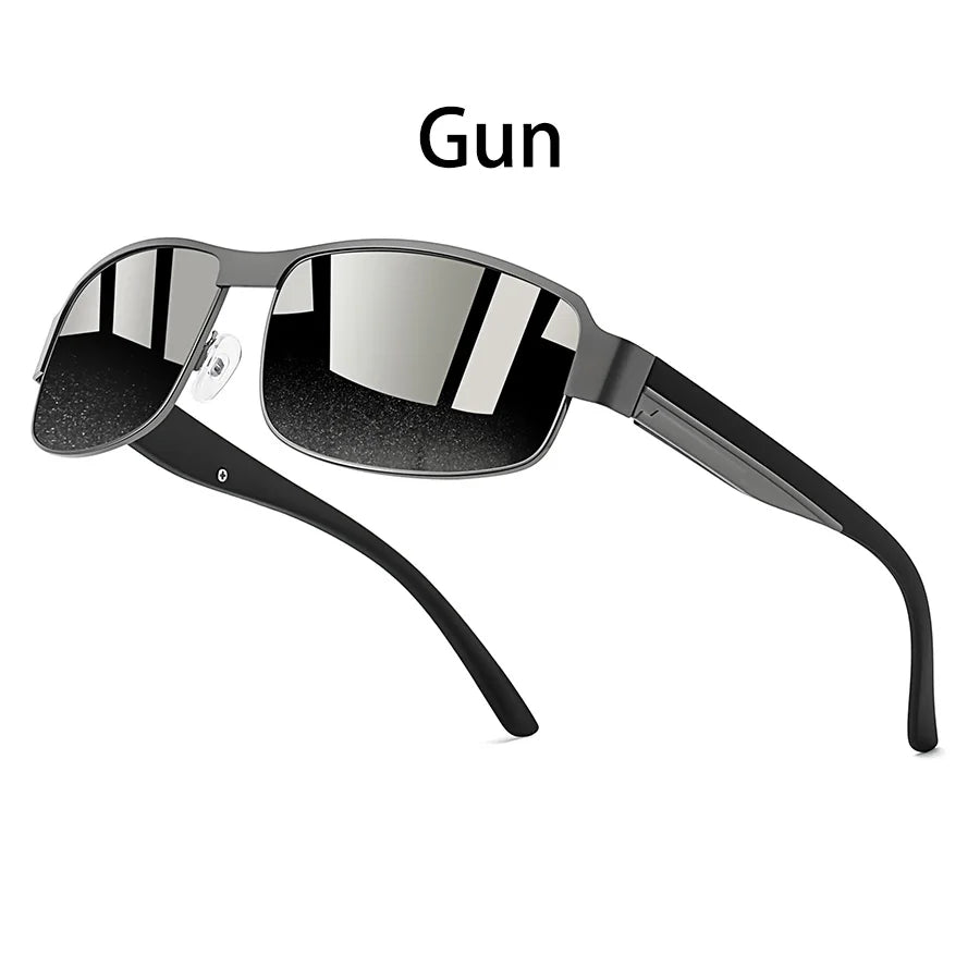 Fashion Vintage Rectangle Sunglasses Men Women