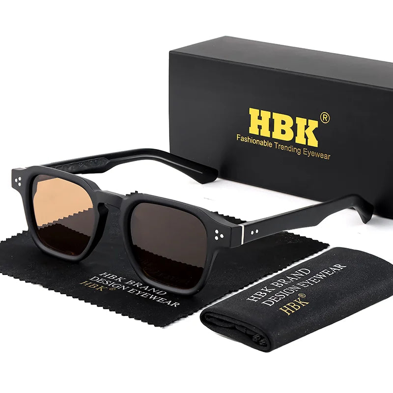 HBK Fashion Punk Sunglasses for men Classic Square