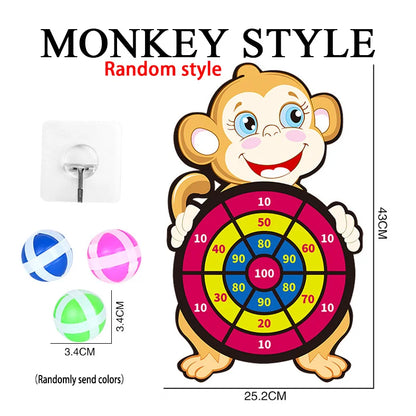 Montessori Dart Board Target Sports Game Toys