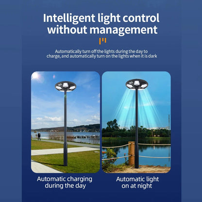 Solar Flood Lights Outdoor Security Lights for Parking Yard