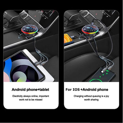Bluetooth 5.0 FM Transmitter Car MP3 Modulator Player Handsfree