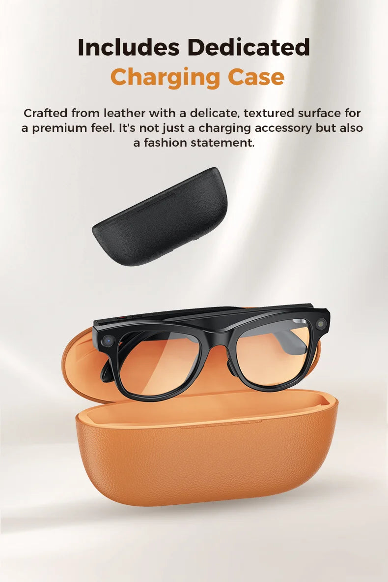 World Premiere Smart AI Glasses 4K HD 800W Pixel Camera