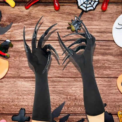 Scary Long Nails Gloves Cosplay Party Costume Accessories