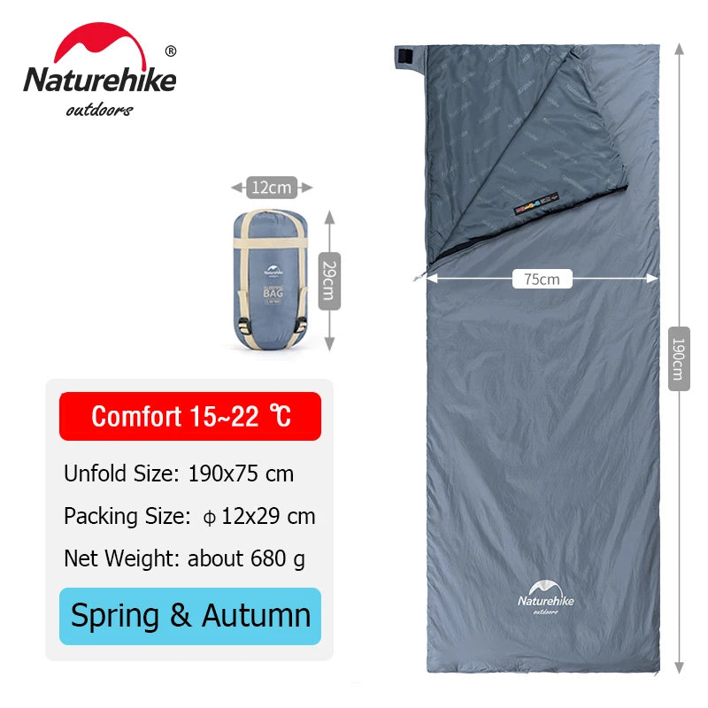 Naturehike lw180 Sleeping Bag Ultralight Cotton Outdoor