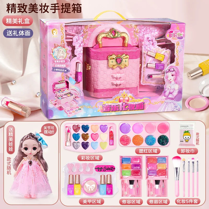 Kids Washable Makeup Girl Toys - Kids Makeup Kit