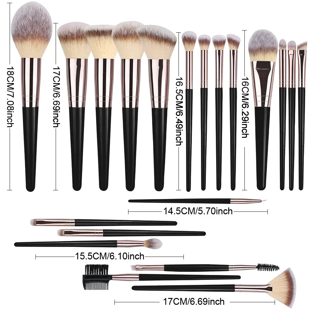 Makeup Brushes Set Professional Soft Fluffy Beauty Tool