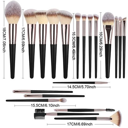 Makeup Brushes Set Professional Soft Fluffy Beauty Tool