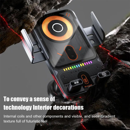 Car Wireless Charger Magnetic Auto Car Holder Phone Mount