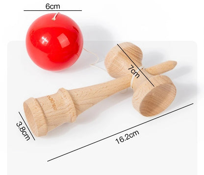 Crack Painted Kendama Toy Outdoor Fitness Balls Train