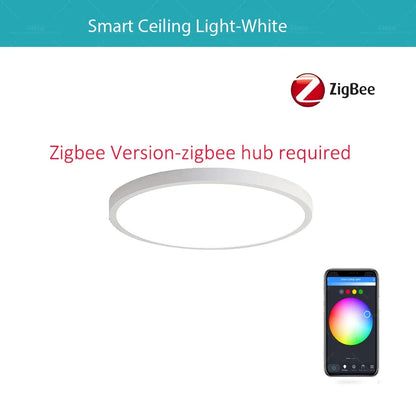 Tuya Wifi/Zigbee Ceiling Light RGBCW Led Ceiling Lamp