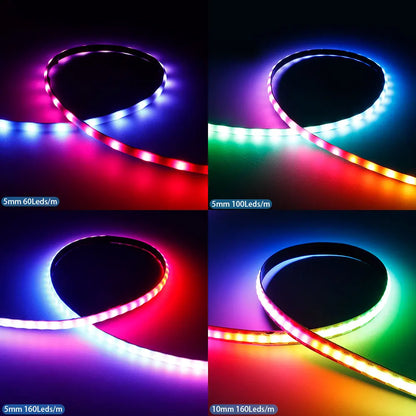 WS2812B COB LED Strip Individually Addressable Smart RGB