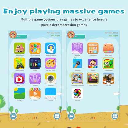 New 5G WiFi 7 Inch Google Tablet For Children Learning Education