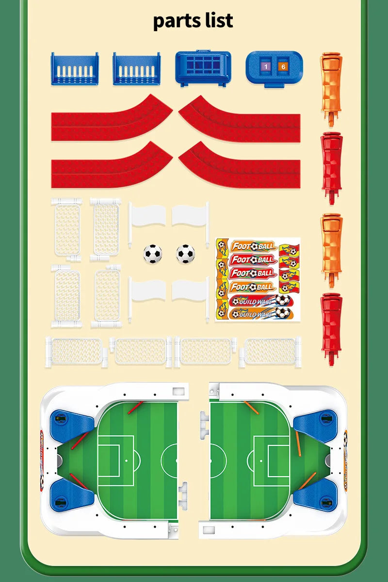 Tabletop Soccer Board Games Toy Outdoor Indoor Portable Multigame