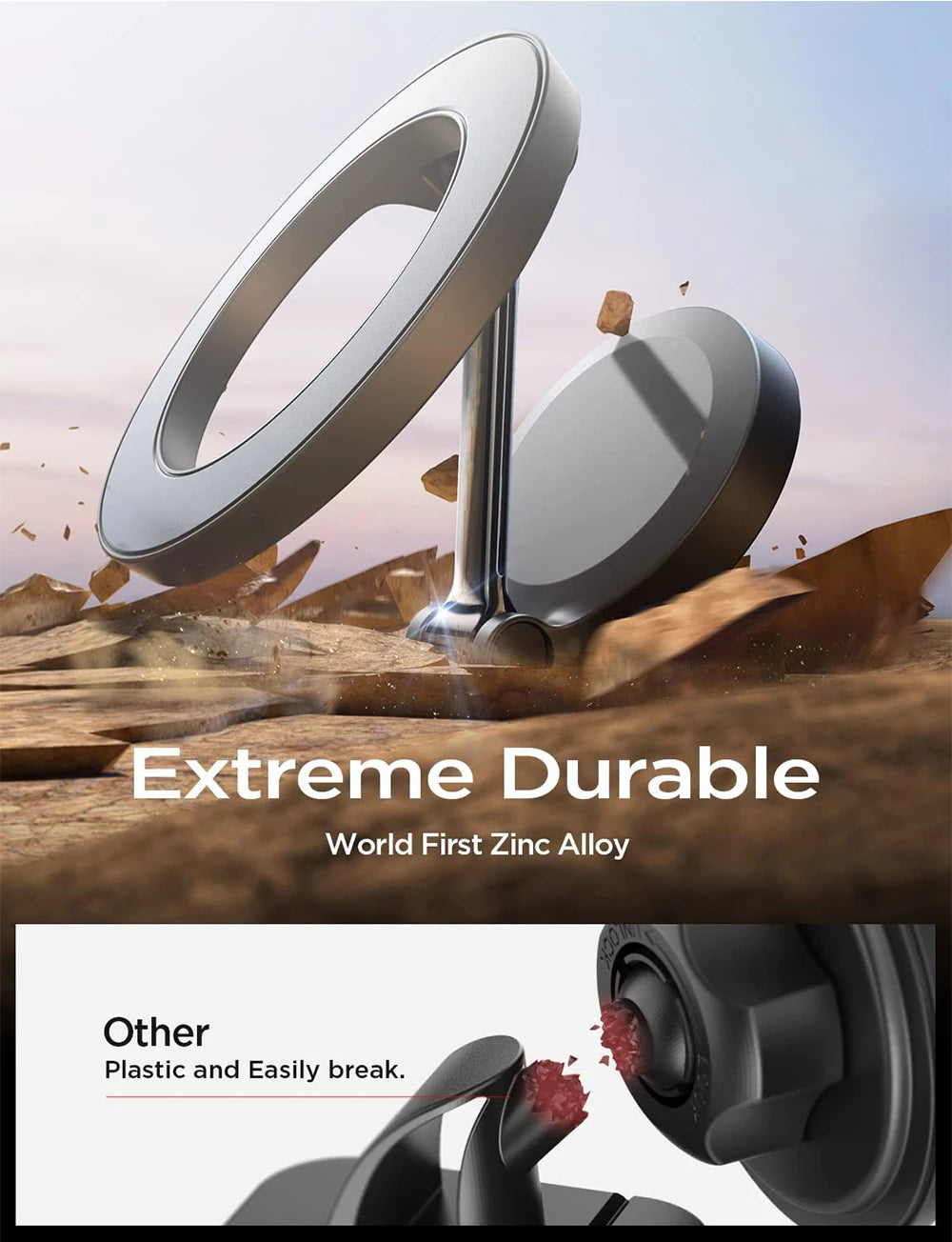 1080 Magsafe Car Phone Holder For Vehicles Mobile Support