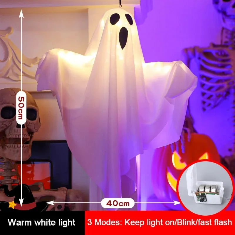 2026 LED Glow Ghost Party Halloween Decoration for Home Indoor Outdoor