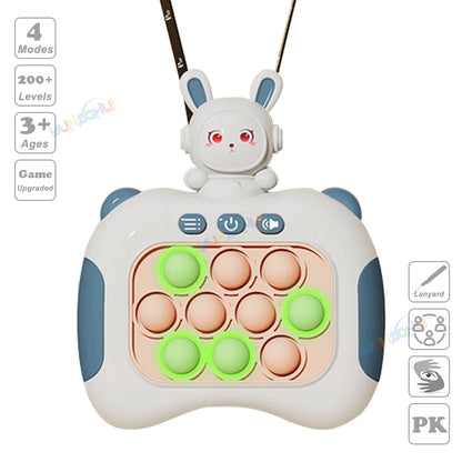 Electronic Pop Light Up Game Handle Toys for Children