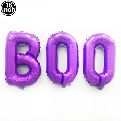 Halloween Inflatable Ghost Tree Balloons Pumpkins Mummy Miko