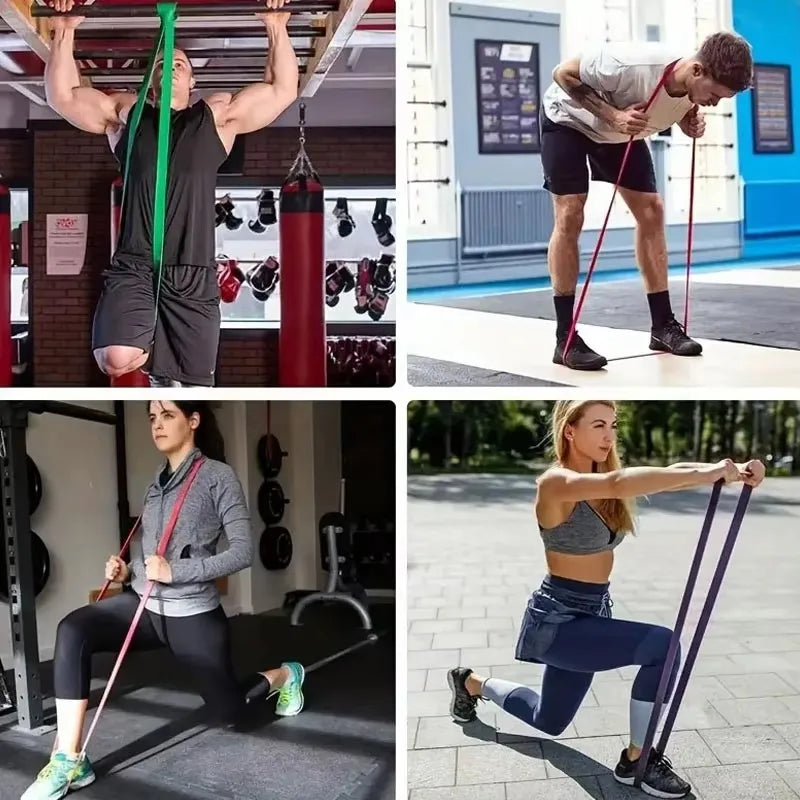 Latex TPE Resistance Band Yoga Fitness Tension Band
