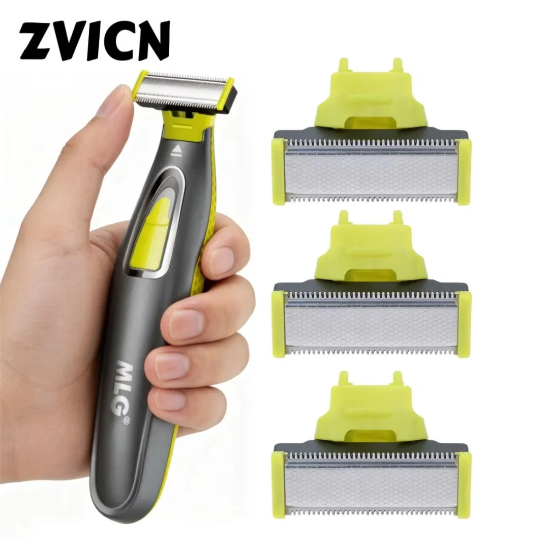 MLG Men's USB Rechargeable Electric Shaver Replacement