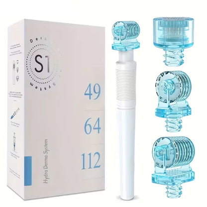 Hydra Derma Roller and Stamp Set