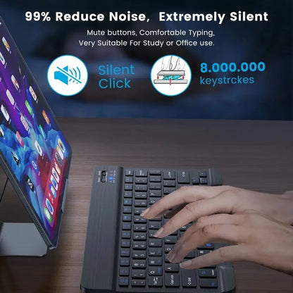 Ultra-Slim Bluetooth-compatible Keyboard Portable Mini Wireless