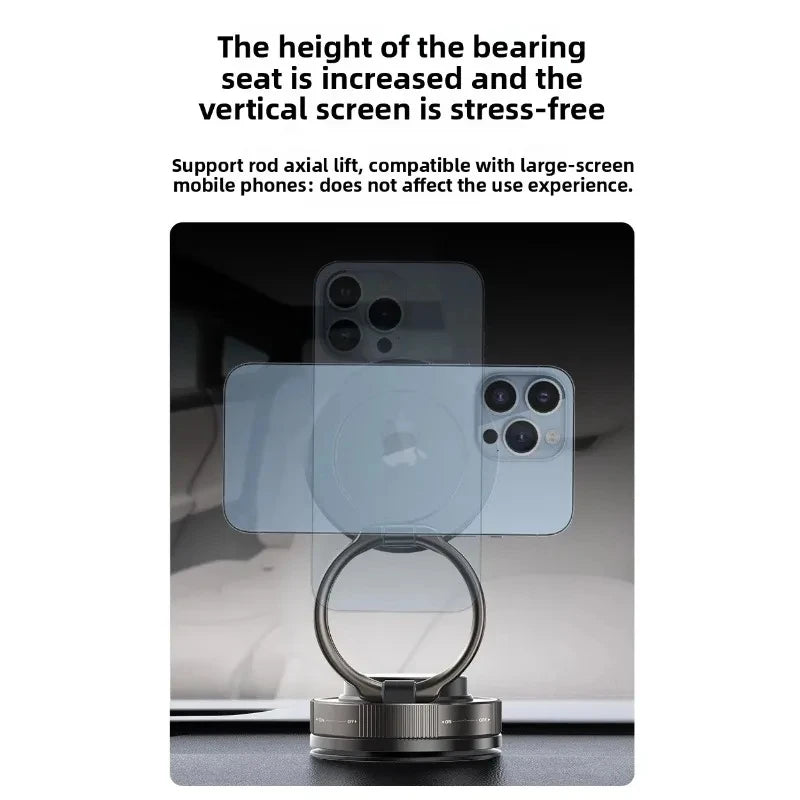 T30 Vacuum Magnetic Phone Holder Stand, for Magsafe Suction
