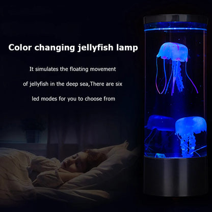 Fantasy USB/Battery Powered Jellyfish LED Lamp