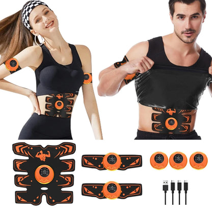 Wireless EMS Ab Trainer - Smart Muscle Stimulator for Home Fitness