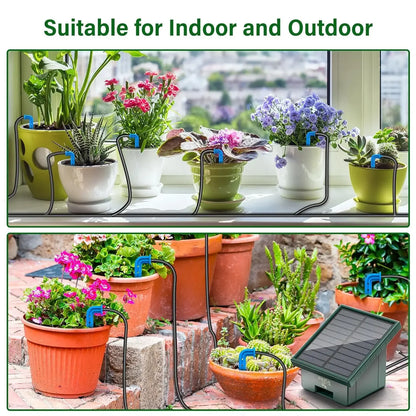 DIY solar drip irrigation kit garden drip irrigation system