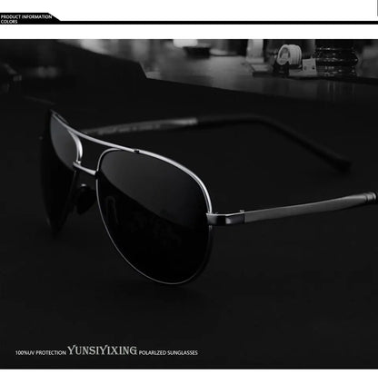 YSYX Pilot Polarized Sunglasses Men Classic Vintage