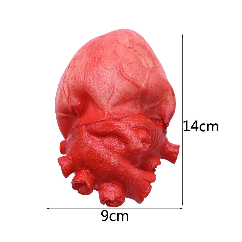 Horror Halloween Party Props Scary Bloody Fake Hand Finger Leg Foot Heart