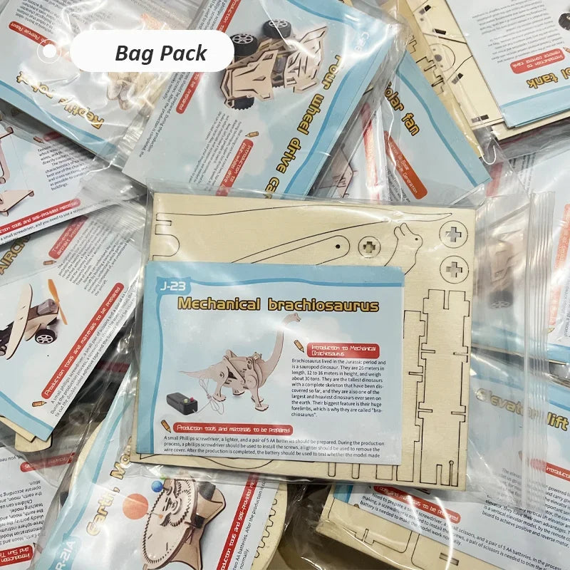 DIY Science Toys Laser Target Shooting Device Model for Kids