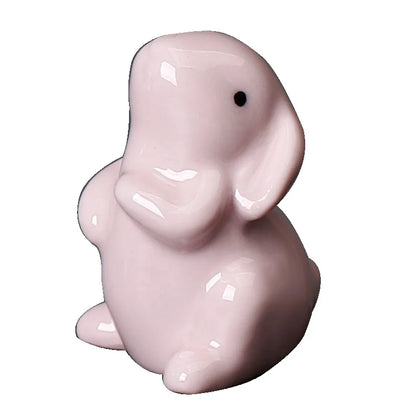 Cute Miniature Bunny Figure Home Decoration