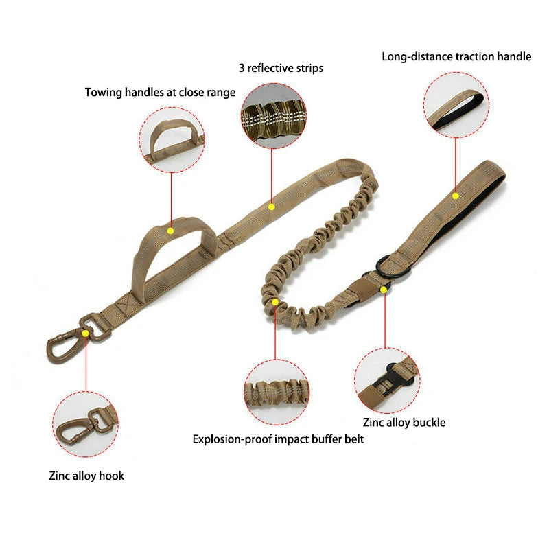 Pet Dog Collar Leash Set Nylon Material Durable Dog Collar