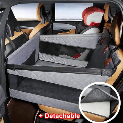 Pet Car Nest Bed Full Coverage Back Seat Hammock Extender
