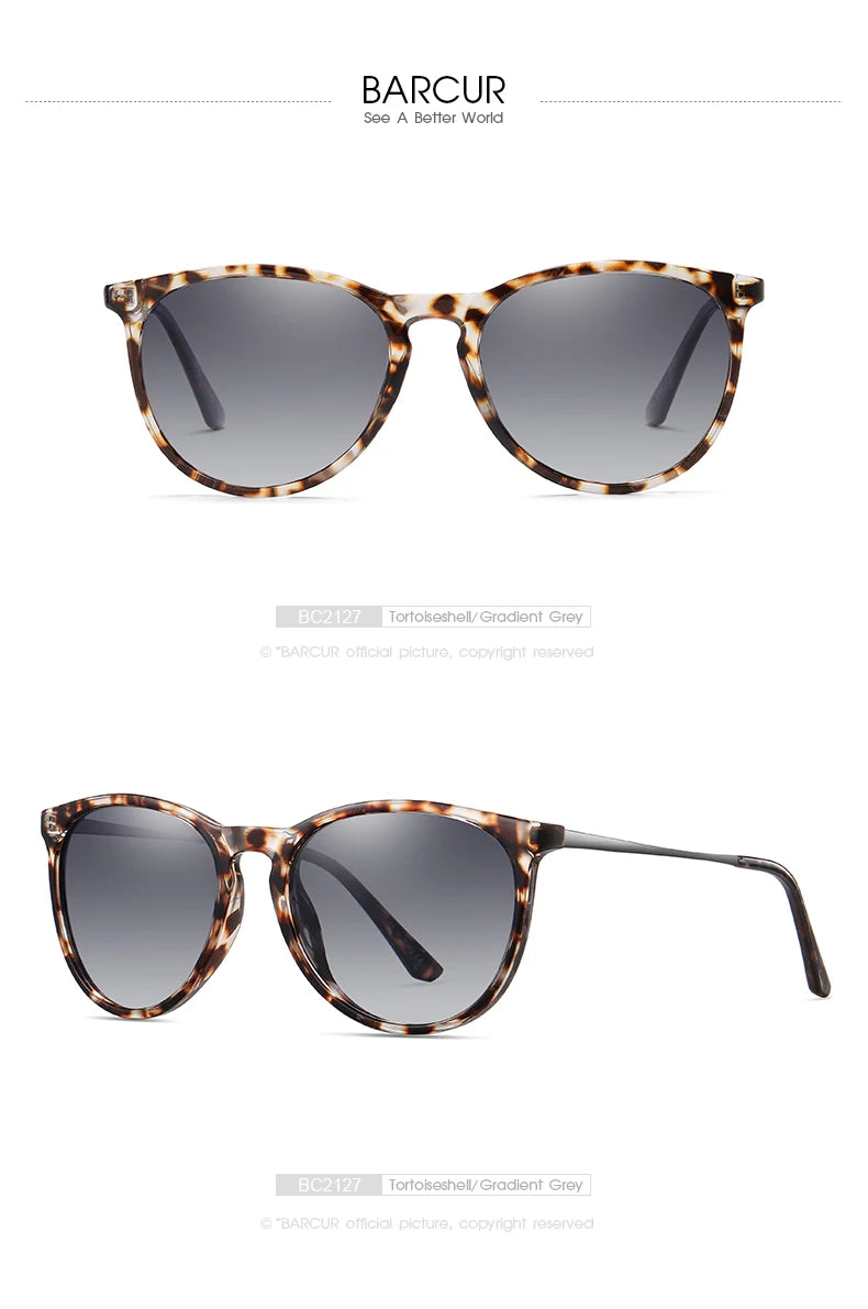 BARCUR Classic Polarized Sunglasses For Both Men Women