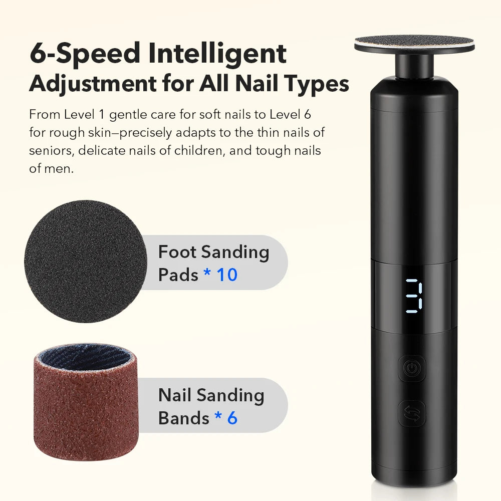 Electric Foot Callus Remover Foot Care File Heels