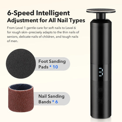 Electric Foot Callus Remover Foot Care File Heels