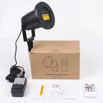 Remote Christmas Projector Laser Light Outdoor Decor