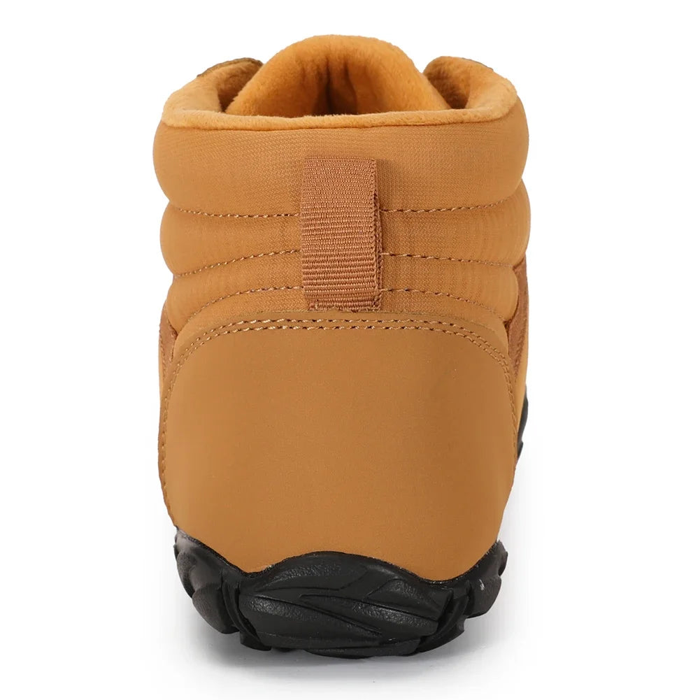 Men Plush Winter Boots Shoes Women Waterproof Snow Cotton Boots