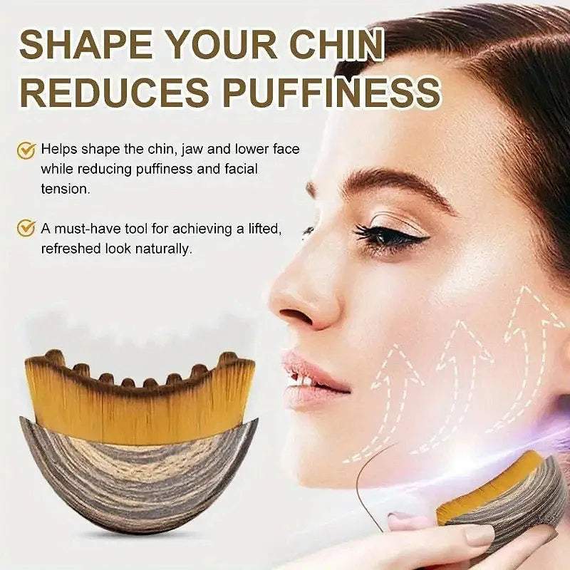 Lymphatic Contour Face Brush Ergonomically Designed