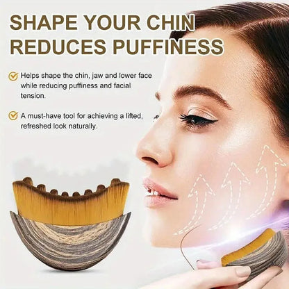 Lymphatic Contour Face Brush Ergonomically Designed